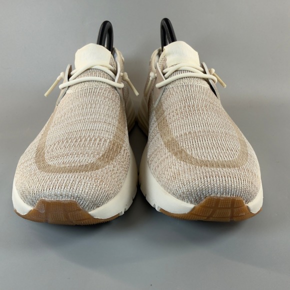 Hey Dude Sirocco Womens 8 Slip On Loafer Sneakers Beige White Lace Comfort Shoes - Picture 2 of 16